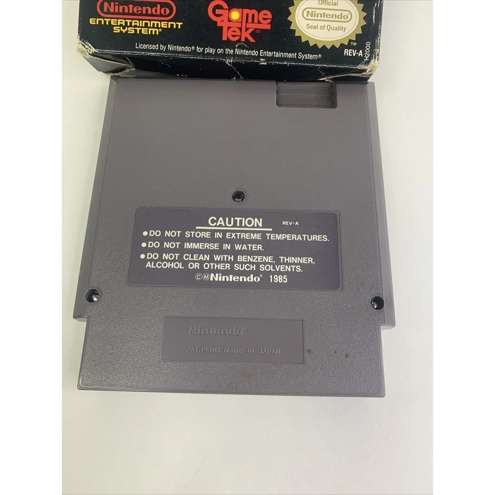 Jeopardy Nintendo Entertainment System NES CIB Complete w/ Box NICE‎ Black Box